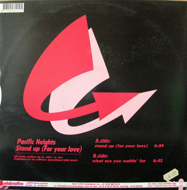 Pacific Heights (2) : Stand Up (For Your Love) (12")