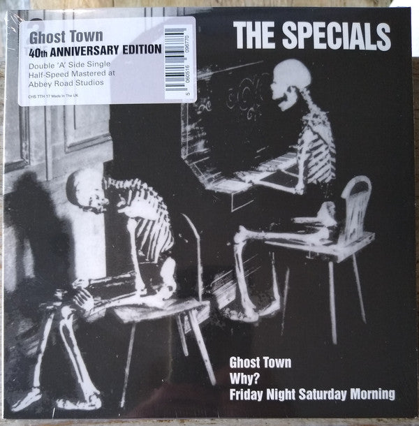 The Specials : Ghost Town / Why? / Friday Night, Saturday Morning (7", Single, RE, Hal)