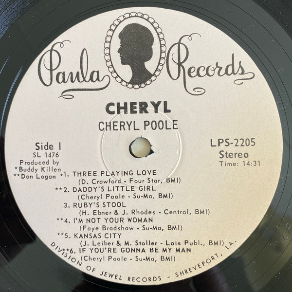 Cheryl Poole : Cheryl (LP, Album)