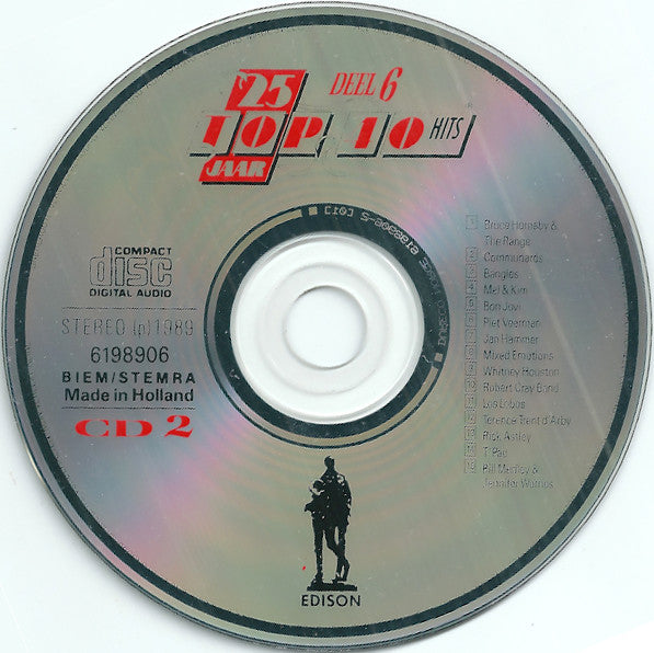Various : 25 Jaar Top 40 Hits - Deel 6 - 1985-1988 (3xCD, Comp)