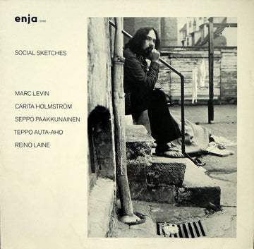 Marc Levin, Carita Holmström, Seppo Paakkunainen, Teppo Hauta-aho, Reino Laine : Social Sketches (LP, Album, RE)