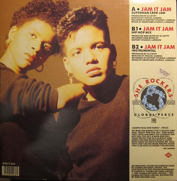 She Rockers : Jam It Jam (12")