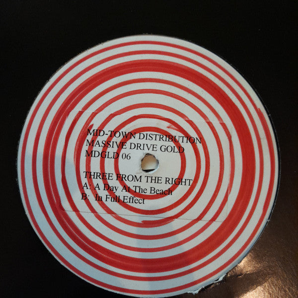 Three From The Right : A Day At The Beach (12", Promo, W/Lbl)