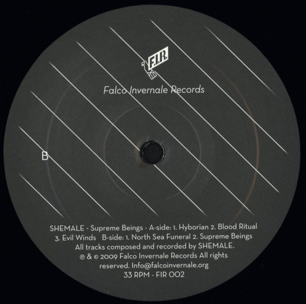Shemale (2) : Supreme Beings (12", MiniAlbum, Ltd, Num)