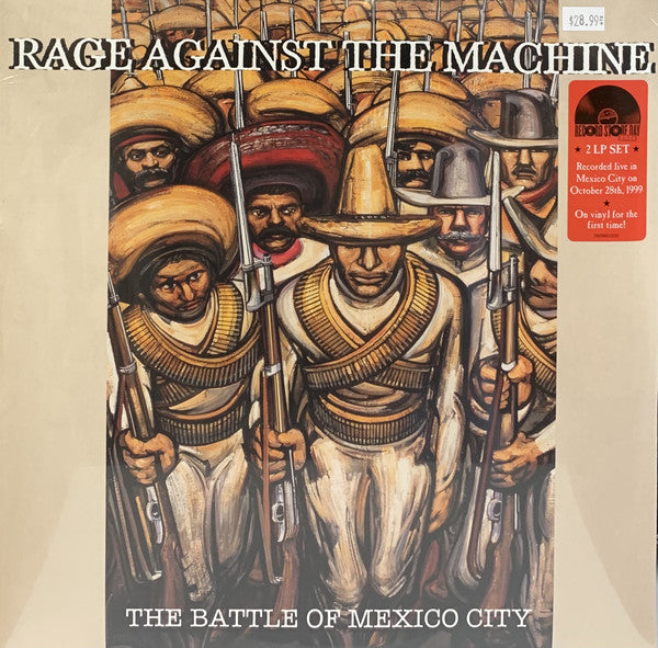 Rage Against The Machine : The Battle Of Mexico City (Album, RSD, RE + LP, Gre + LP, Red)