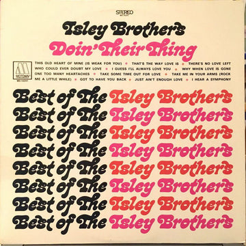 The Isley Brothers : Doin’ Their Thing (LP, Comp, RE)