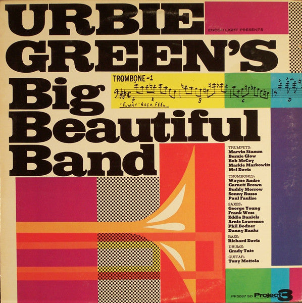 Urbie Green : Urbie Green's Big Beautiful Band (LP, Album)