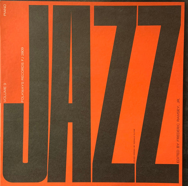 Various : Jazz Volume 9: Piano (LP, Album, Comp, Mono)