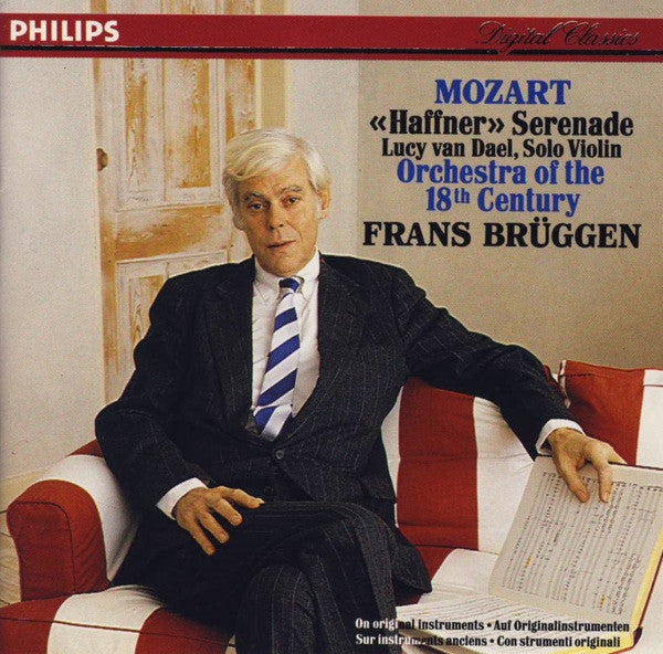 Wolfgang Amadeus Mozart, Lucy Van Dael, Orchestra Of The 18th Century, Frans Brüggen : «Haffner» Serenade (CD, Album)