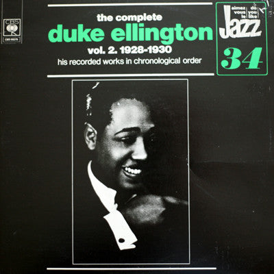 Duke Ellington : The Complete Duke Ellington Vol. 2 1928-1930 (2xLP, Comp)