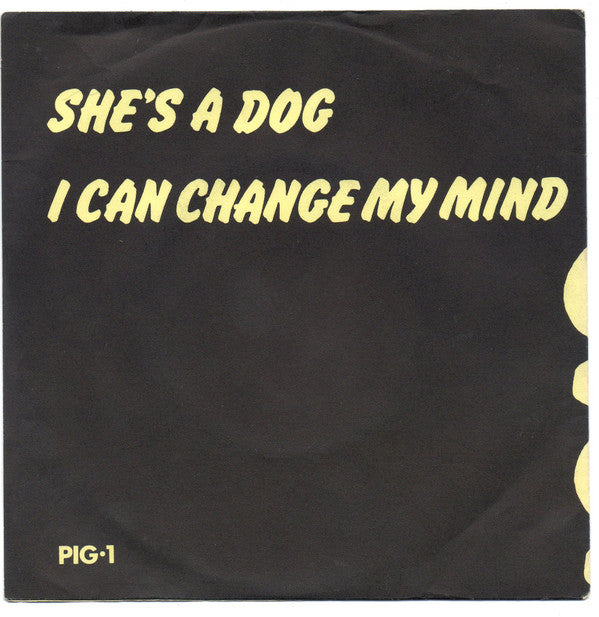 Simply Saucer : She's A Dog (7", Single)