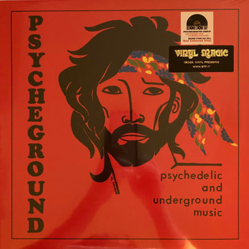 The Psycheground Group : Psychedelic And Underground Music (LP, RSD, Ltd, RE, Red)