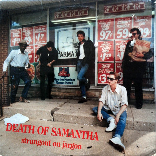 Death Of Samantha : Strungout On Jargon (LP, Album)