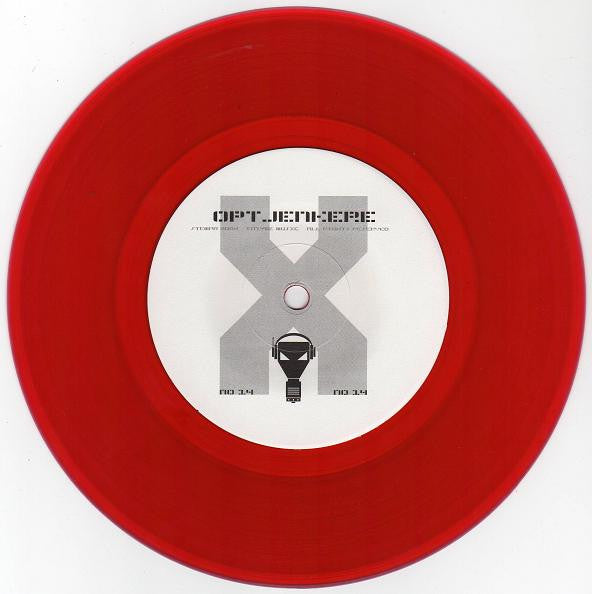Enzyme X : Skummes / Optjenkere (7", Ltd, Red)