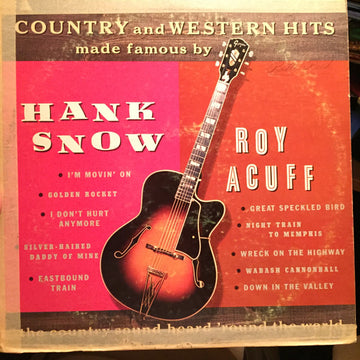 Jim Martin (5) / Clyde Beavers : Country And Western Hits Made Famous By Hank Snow & Roy Acuff (LP, Album)