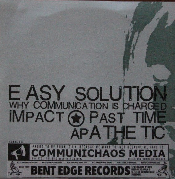 Burning Kitchen : Consolidation (7", EP)