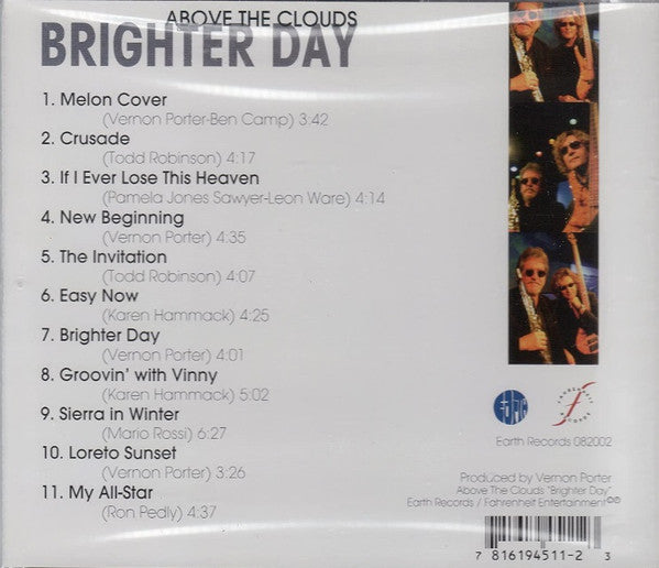 Above The Clouds : Brighter Day (CD, Album)