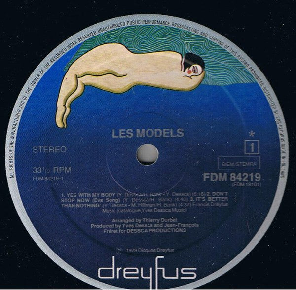 Les Models : Les Models (LP, Album)