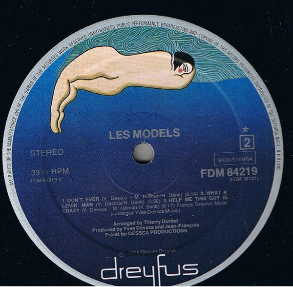 Les Models : Les Models (LP, Album)