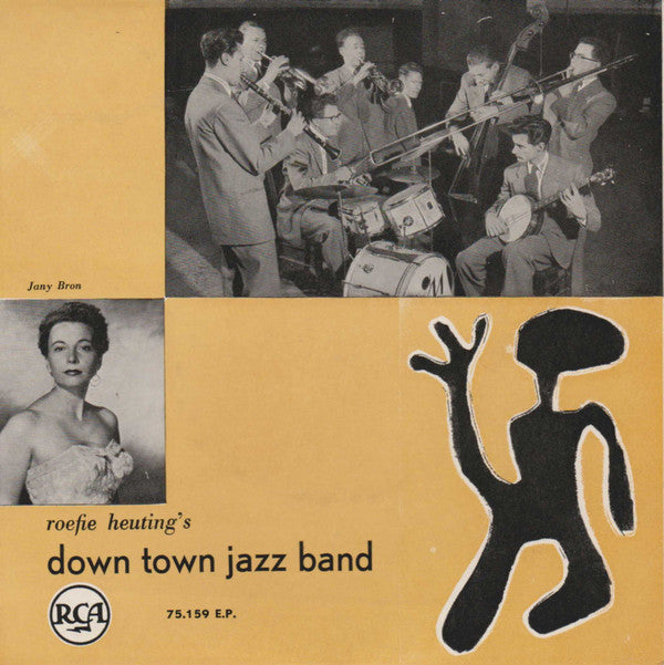 The Down Town Jazz Band : Roefie Hueting's Down Town Jazz Band (7", EP)