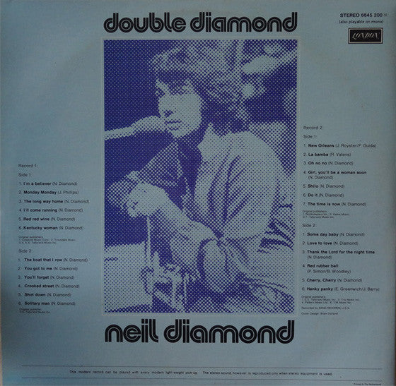 Neil Diamond : Double Diamond (2xLP, Comp, Gat)