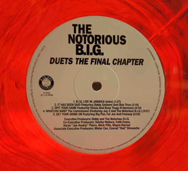 Notorious B.I.G. : Duets (The Final Chapter) (2xLP, Album, RE, Red + 7", Red + RSD, Ltd)