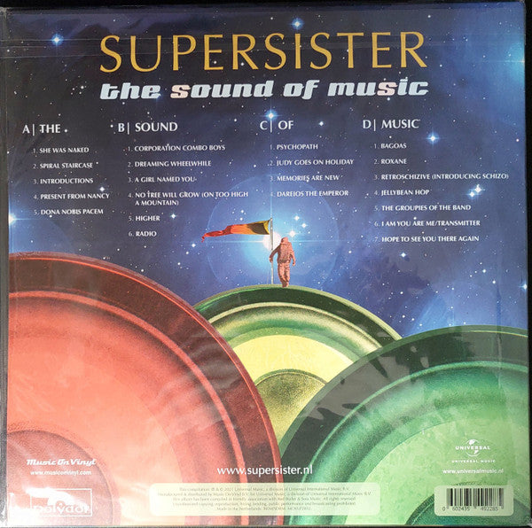 Supersister (2) : The Sound Of Music - The First Fifty Years 1970-2020 (LP, Cle + LP, Yel + RSD, Comp, Ltd, Num)