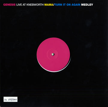 Genesis : Live At Knebworth  (12", EP, RSD, Ltd, Num)