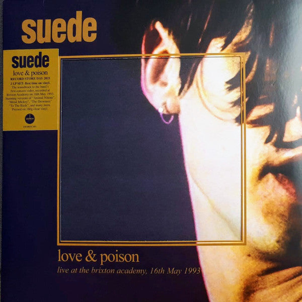 Suede : Love & Poison (Live At The Brixton Academy, 16th May 1993) (2xLP, Album, RSD, Ltd, Cle)