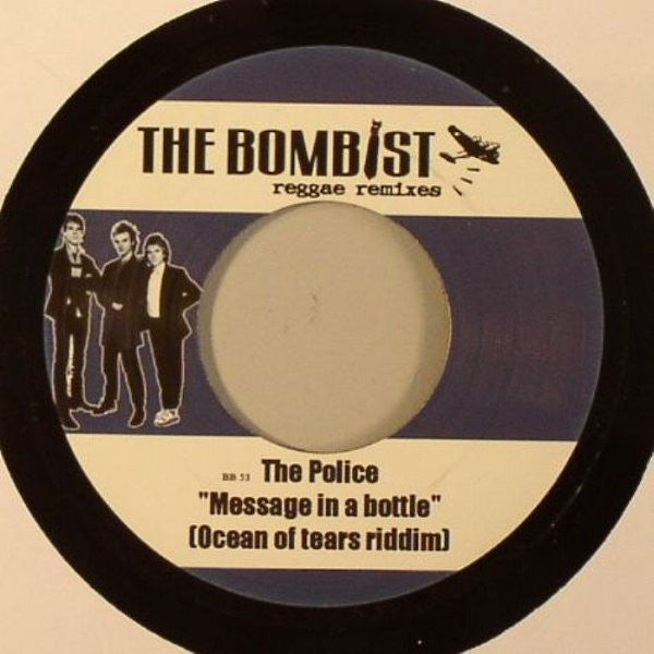 The Police / Mavado & Busy Signal : Message In A Bottle / Bad Man Place (7", Unofficial)