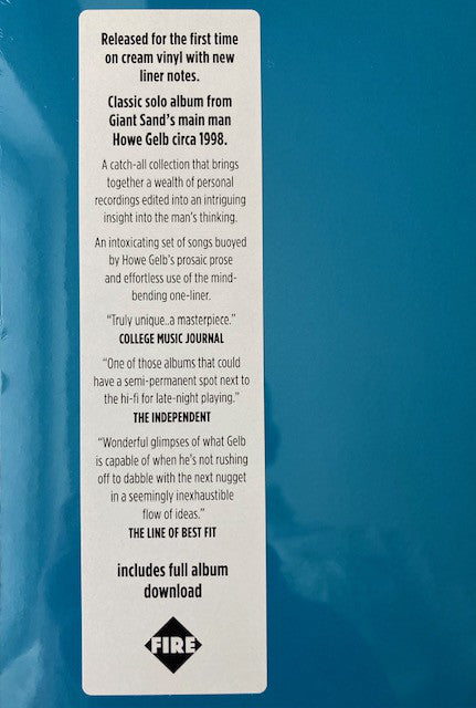 Howe Gelb : Hisser (LP, Album, RSD, Ltd, RP, Cre)