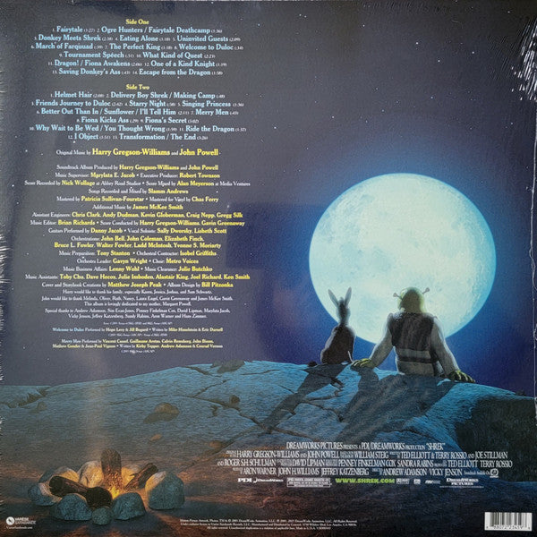 Harry Gregson-Williams and John Powell : Shrek (Original Motion Picture Score) (LP, Album, Ltd, RE, Gre)