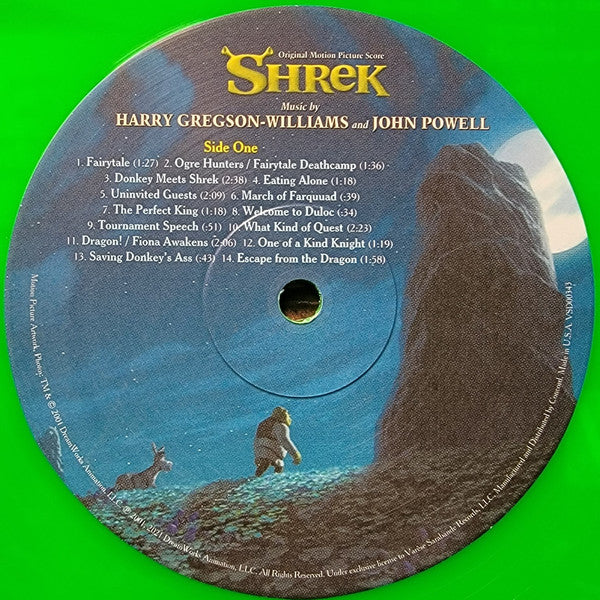 Harry Gregson-Williams and John Powell : Shrek (Original Motion Picture Score) (LP, Album, Ltd, RE, Gre)