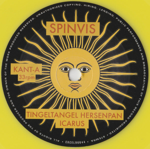 Spinvis : Sunon (7", EP, RSD, Single, Yel)