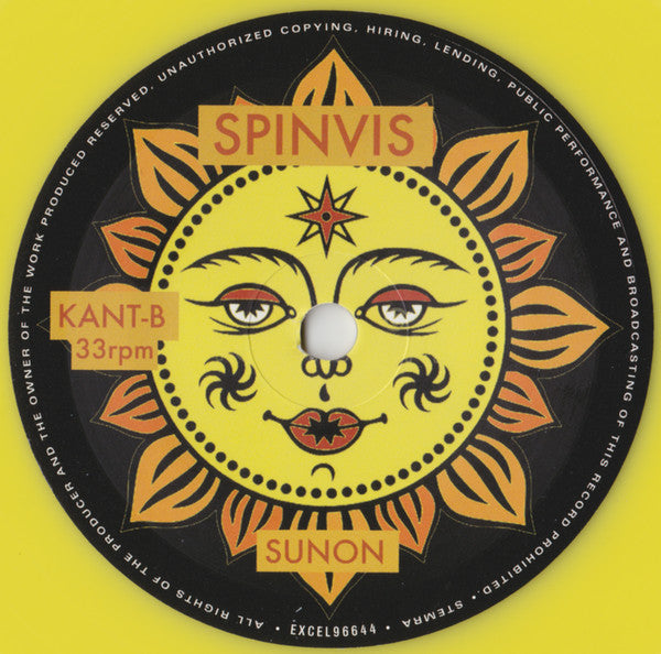 Spinvis : Sunon (7", EP, RSD, Single, Yel)