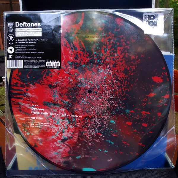 Deftones : Digital Bath (Telefon Tel Aviv Version) / Feiticeira (Arca Remix) (12", RSD, Ltd, Pic)