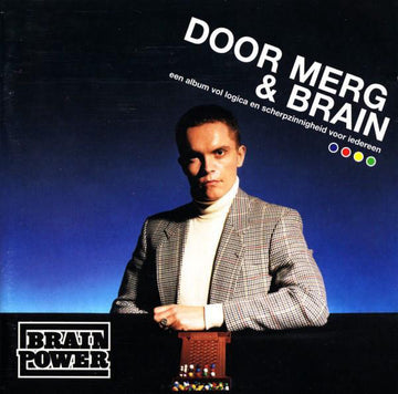 Brainpower : Door Merg & Brain (2xLP, Album, Red)