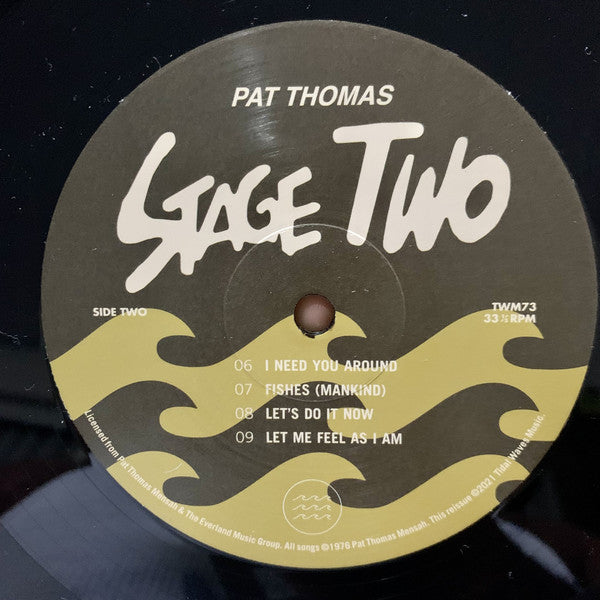 Pat Thomas (3) : Stage Two (LP, RSD, Ltd, RE)