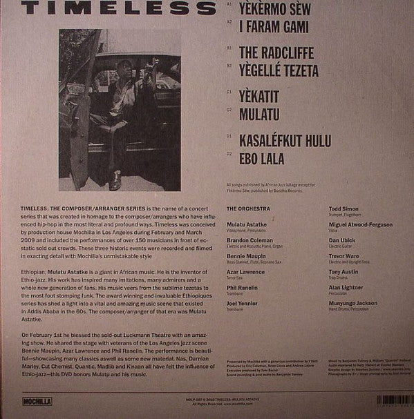 Mulatu Astatke : Mochilla Presents Timeless (2xLP, RSD, RE)