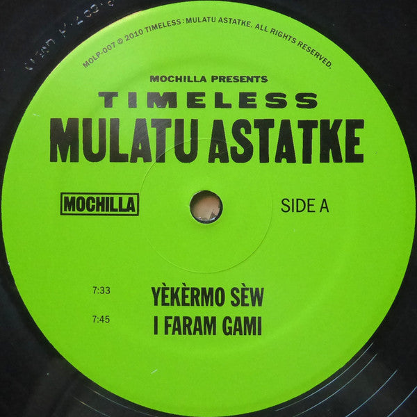 Mulatu Astatke : Mochilla Presents Timeless (2xLP, RSD, RE)