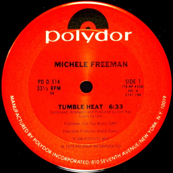 Michele Freeman : Tumble Heat (12")