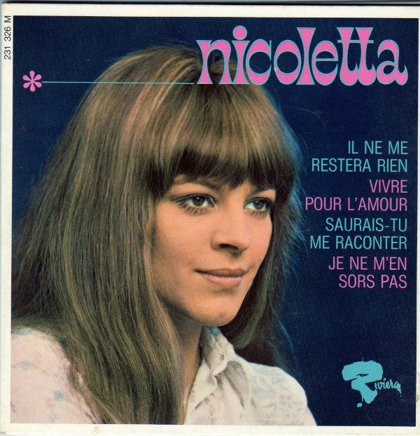 Nicoletta (2) : Vol.5 (7", EP, Gat)