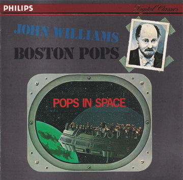 John Williams (4), Boston Pops Orchestra : Pops In Space (CD)