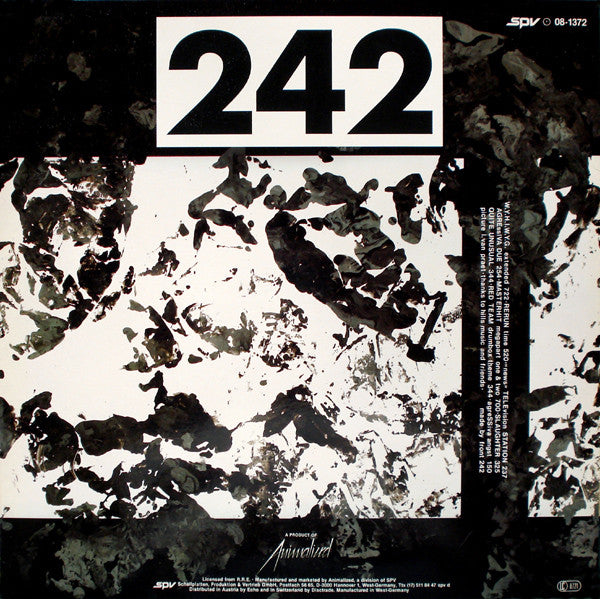 Front 242 : Official Version (LP, Album)