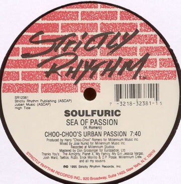 Soulfuric : Sea Of Passion (12")