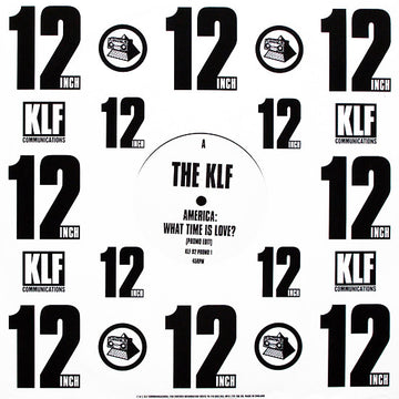 The KLF : America: What Time Is Love? (12", Promo)