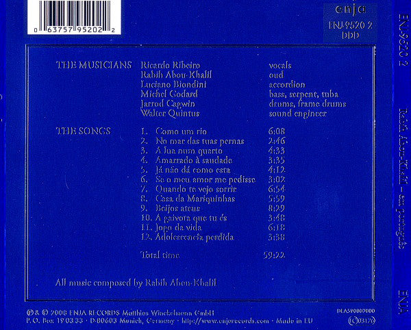 Rabih Abou-Khalil : Em Português (CD, Album)