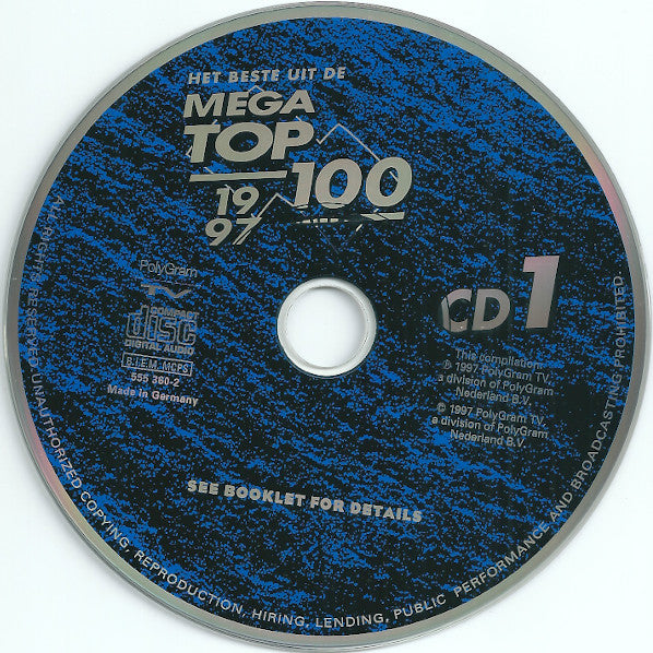 Various : Het Beste Uit De Mega Top 100 Van 1997 (2xCD, Comp)