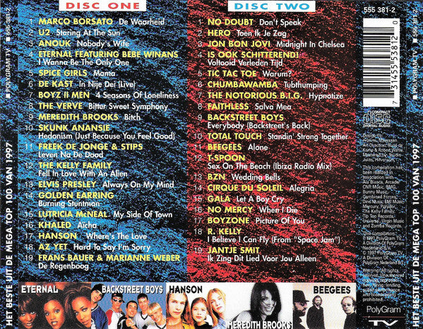 Various : Het Beste Uit De Mega Top 100 Van 1997 (2xCD, Comp)