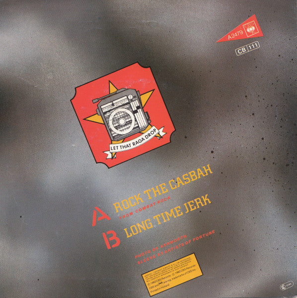 The Clash : Rock The Casbah (7", Single)